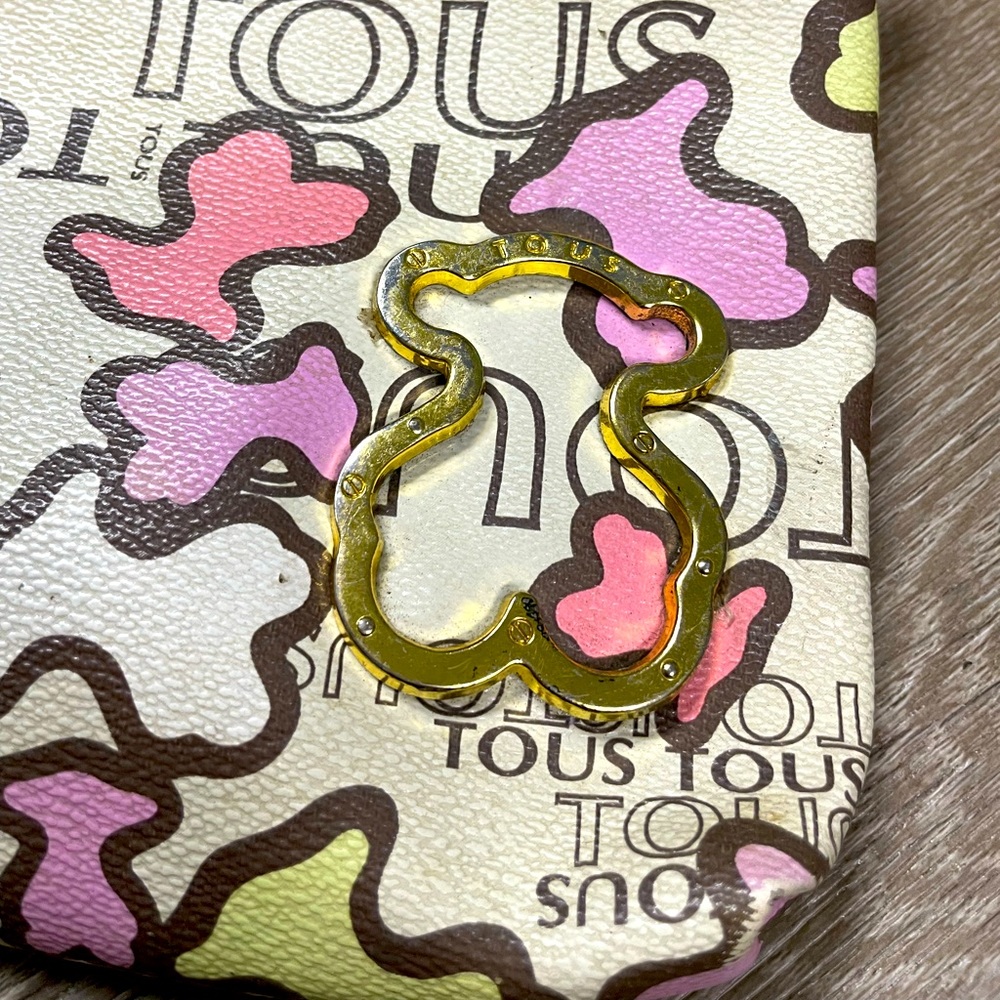 TOUS Multi-color Bear LIMITED EDITION BAG Messenger Style Crossbody - Picture 8 of 11